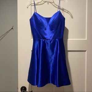 Sherri Hill Royal Blue Semi-Formal Dress!